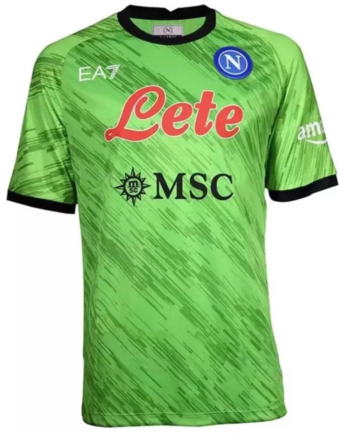 Camisa Goleiro I Napoli 2022 2023 EA7 oficial 
